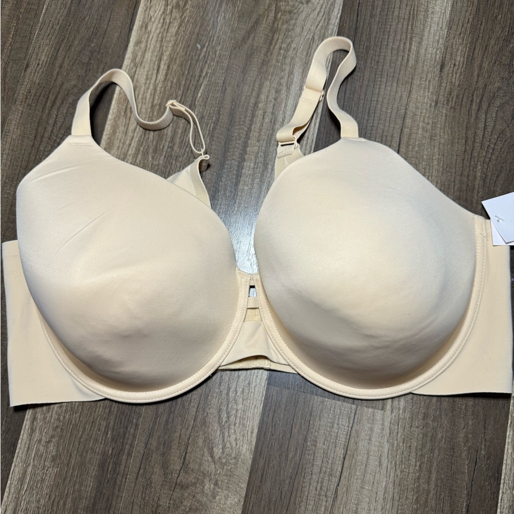 NWT Nude Lightly Lined Full Coverage Underwire Bra Size 42D